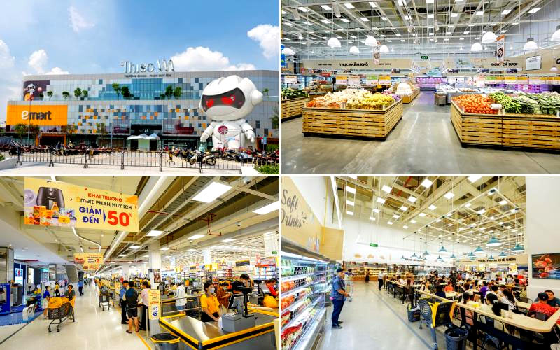 Thiết kế si&ecirc;u thị theo nhận diện thương hiệu