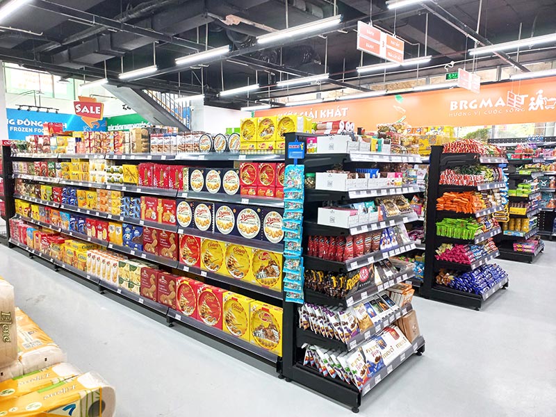 Đảm bảo ánh sáng vừa đủ trong siêu thị