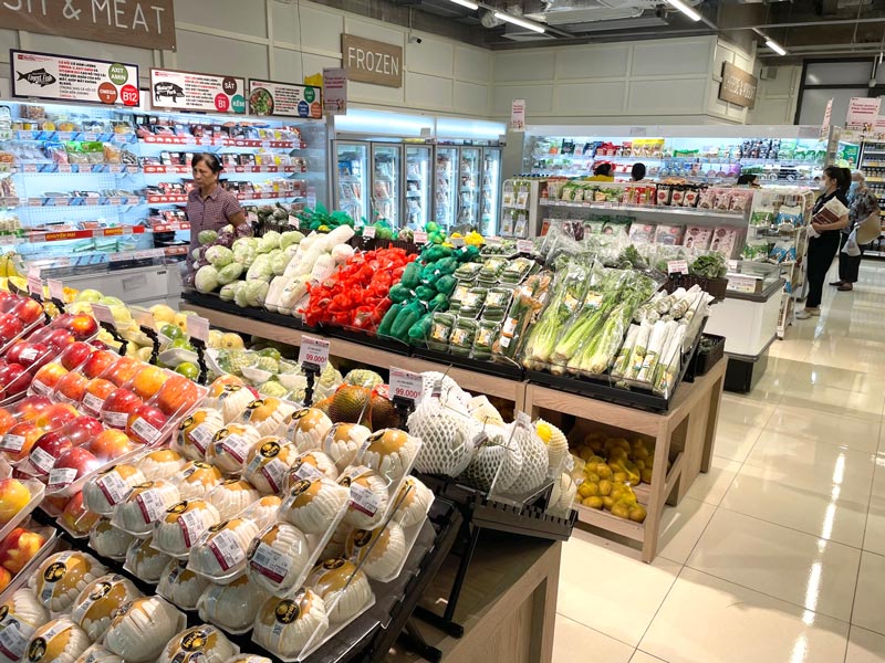 Thiết kế siêu thị đẹp quy mô tầm trung