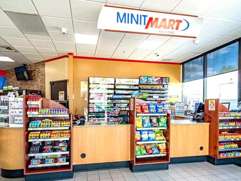 Mẫu thiết kế siêu thị mini 50m2