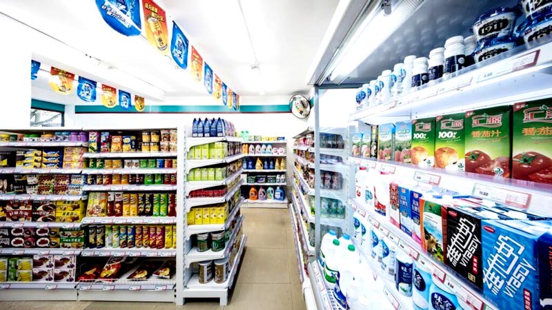 Tối ưu diện tích siêu thị mini 50m2