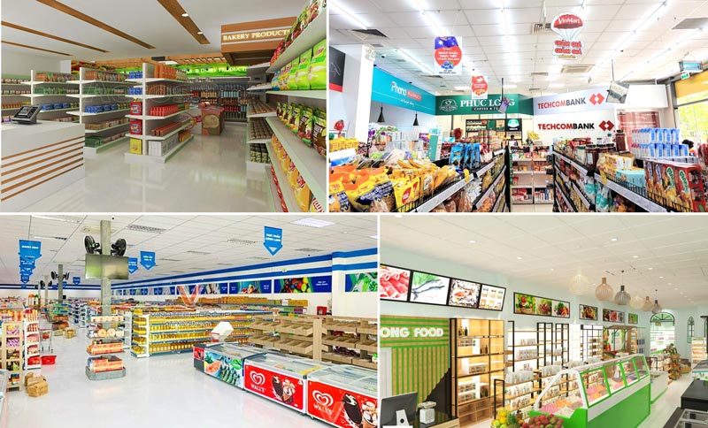 Thiết kế si&ecirc;u thị 50-150m2 phong c&aacute;ch th&acirc;n thiện