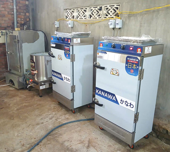 Tủ nấu cơm 30kg d&ugrave;ng điện