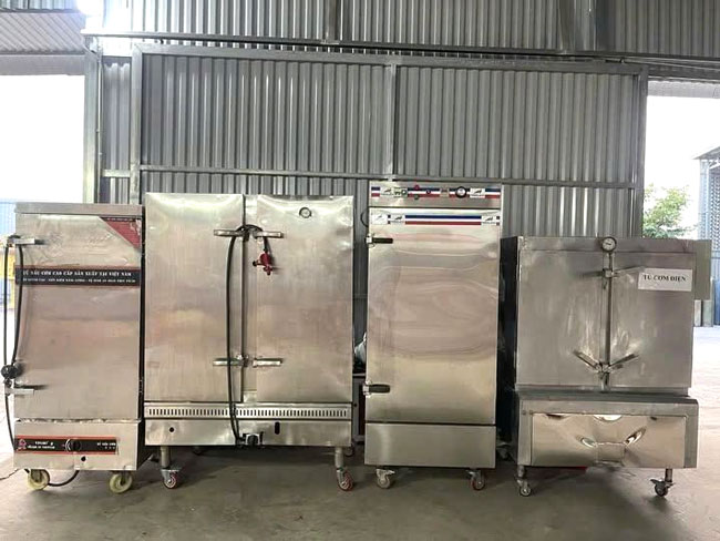 Tủ hấp cơm c&ocirc;ng nghiệp thanh l&yacute; gi&aacute; rẻ