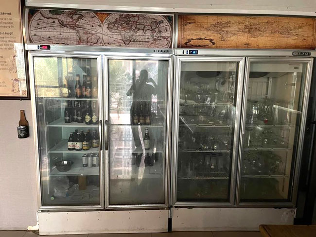 Mua b&aacute;n tủ m&aacute;t c&ocirc;ng nghiệp cũ