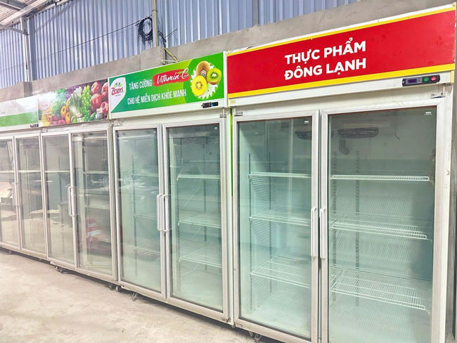 Chọn địa chỉ mua tủ m&aacute;t c&ocirc;ng nghiệp cũ