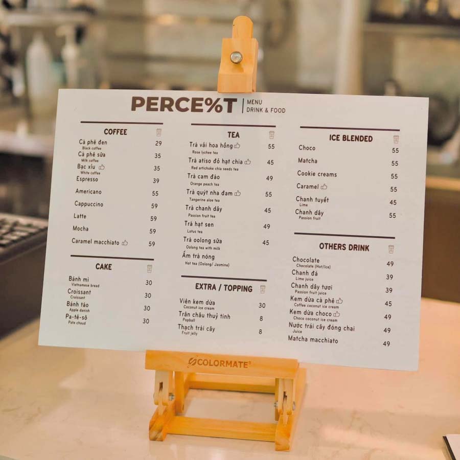 X&acirc;y dựng menu dễ b&aacute;n lợi nhuận cao