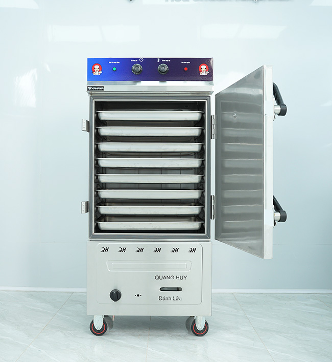 Khay chứa đồ tủ hấp b&aacute;nh bao 8 khay