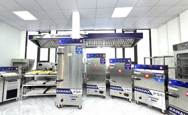 Tủ hấp bánh bao 12 khay