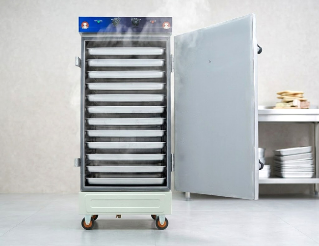 Lợi ích khi sử dụng tủ hấp bánh bao 12 khay