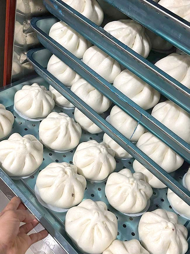 Tủ hấp chín bánh bao