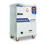 Tủ hấp bánh bao bằng gas 4 khay