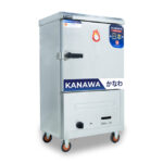 Tủ hấp bánh bao bằng gas 6 khay