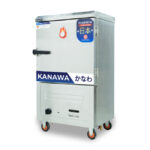 Tủ hấp bánh bao bằng gas 6 khay