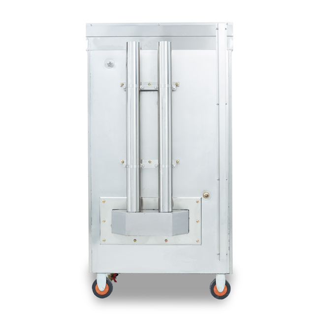 Tủ hấp bánh bao bằng gas 6 khay