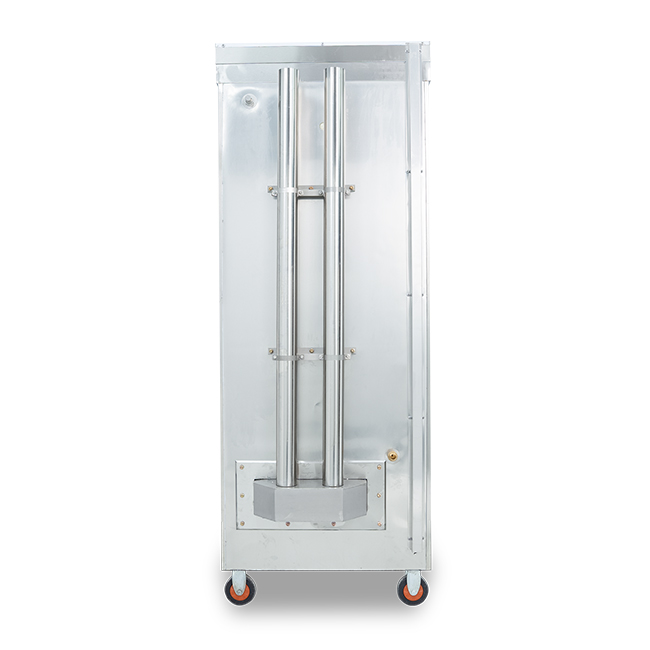 Tủ hấp bánh bao bằng gas 10 khay