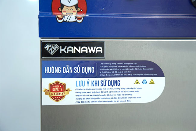 Hướng dẫn sử dụng tủ hấp bánh bao gas 24 khay