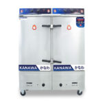 Tủ hấp bánh bao điện gas 24 khay