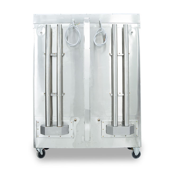 Tủ hấp bánh bao điện gas 24 khay