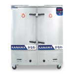 Tủ hấp bánh bao điện gas 24 khay