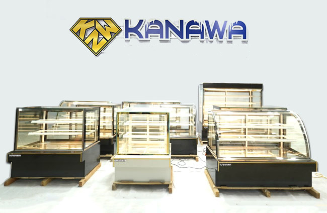 Đa dạng mẫu mã tủ bánh kem Kanawa