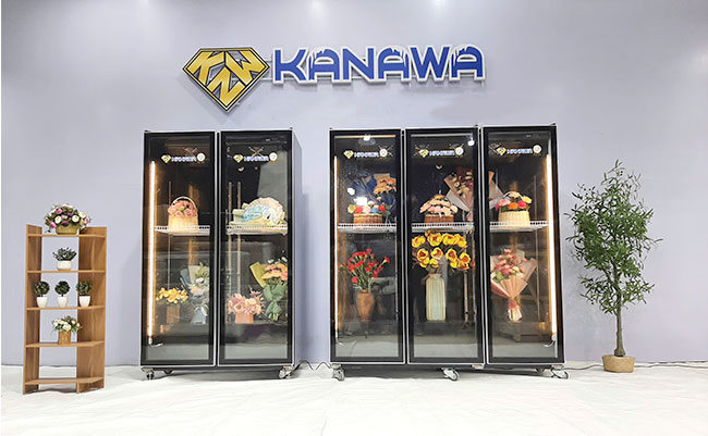 Tủ mát bảo quản hoa chuyên dụng Kanawa