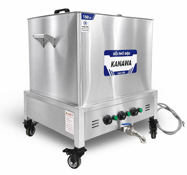 B&aacute;o gi&aacute; nồi vu&ocirc;ng nấu phở điện 150L