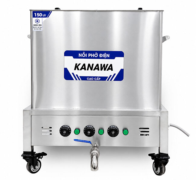 Điểm kh&aacute;c biệt của nồi vu&ocirc;ng nấu phở điện 150L